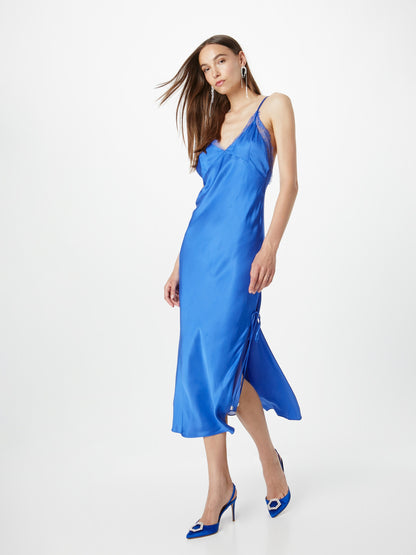 Patrizia Pepe Avondjurken Avondjurk Dames Royal Blue/koningsblauw