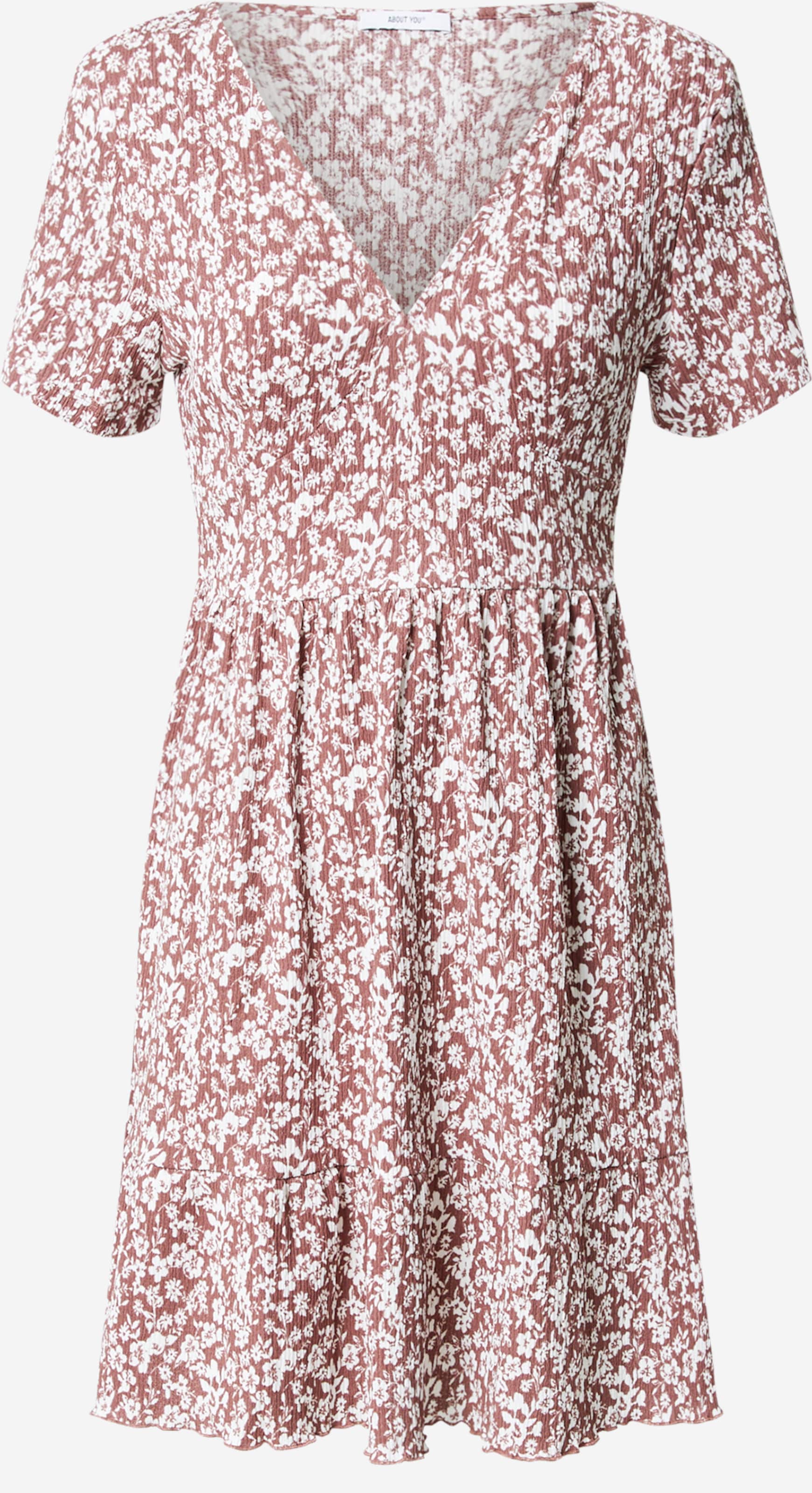 About You Zomerjurken Zomerjurk Dena Dames Bruin