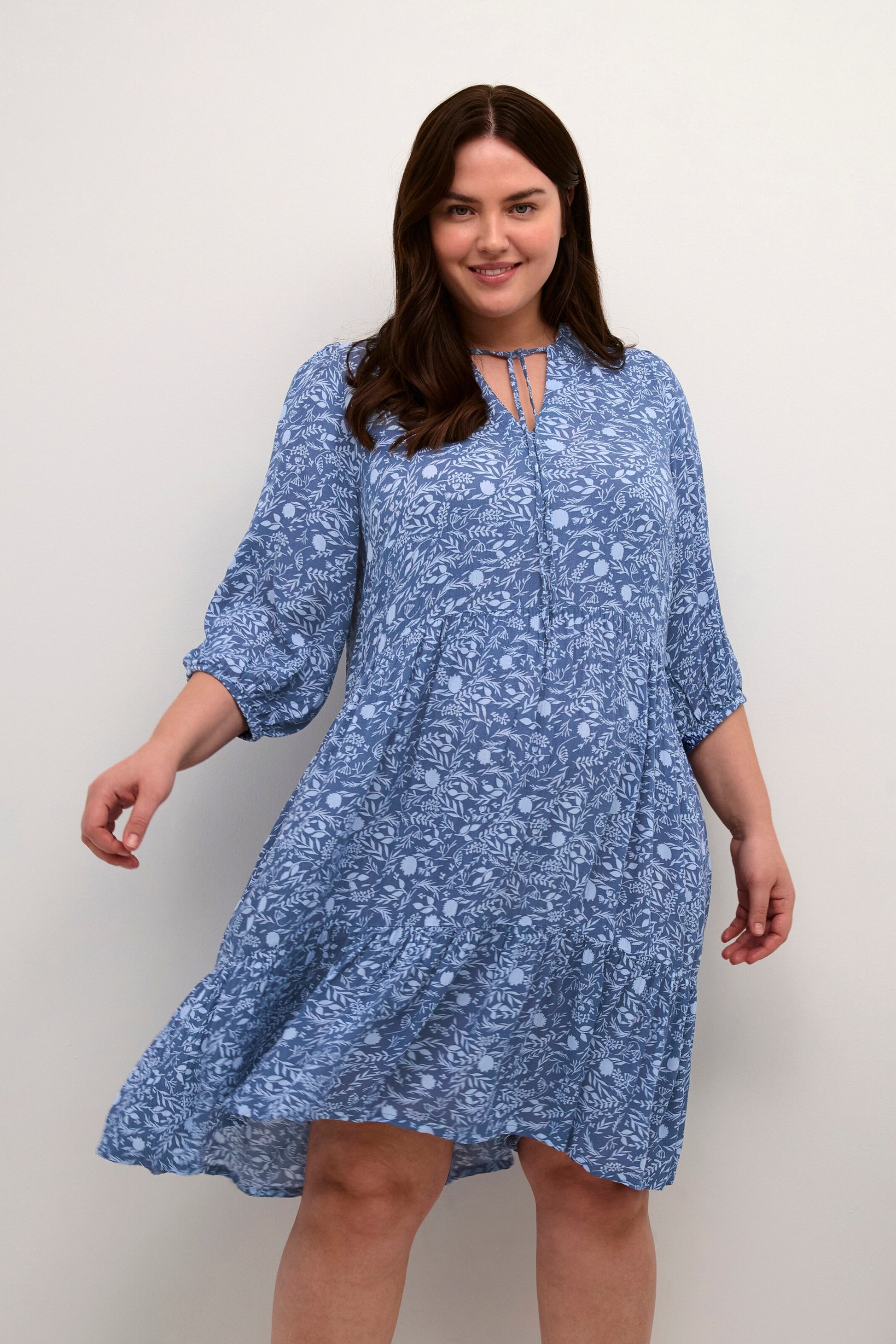  Mini Jurken Jurk Ferina Dames Blauw / Hemelsblauw