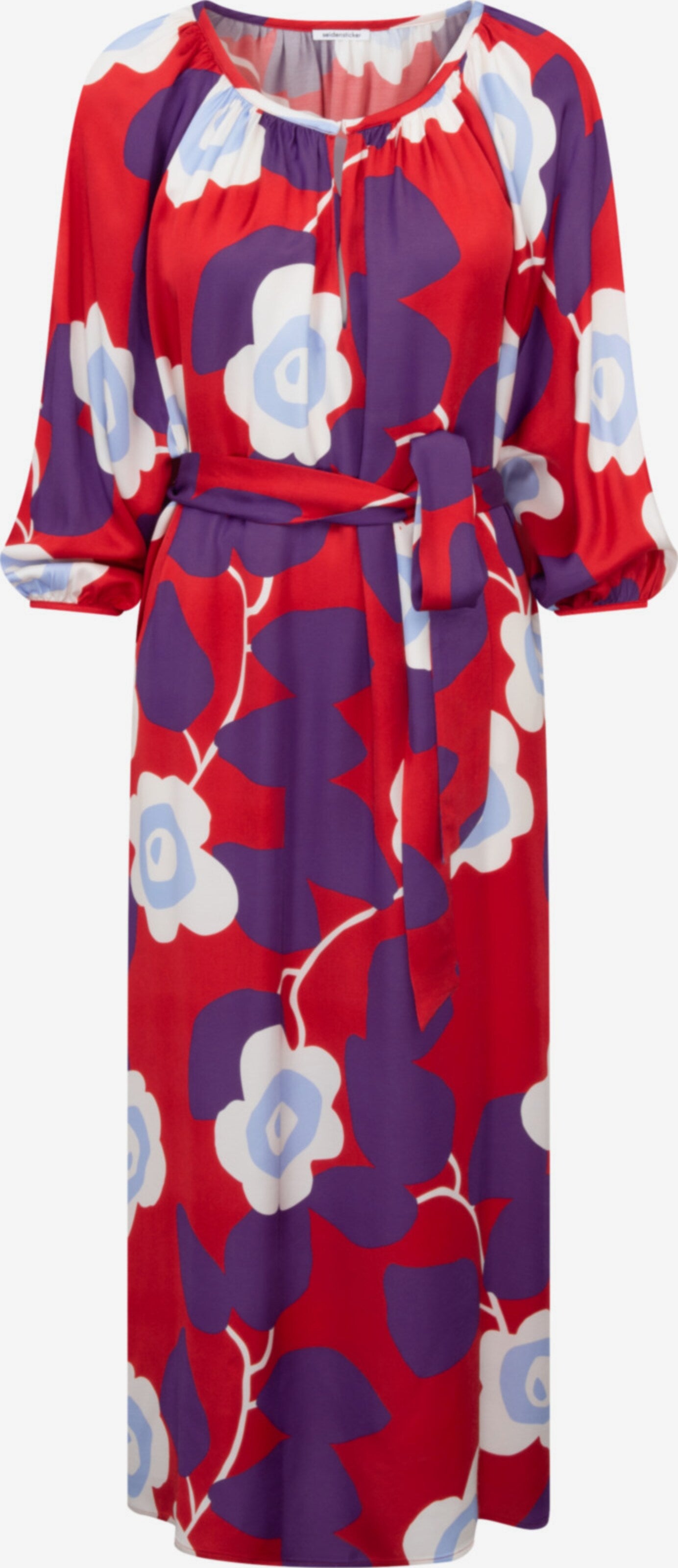 Seidensticker Midi Jurken Jurk Schwarze Rose Dames Rood