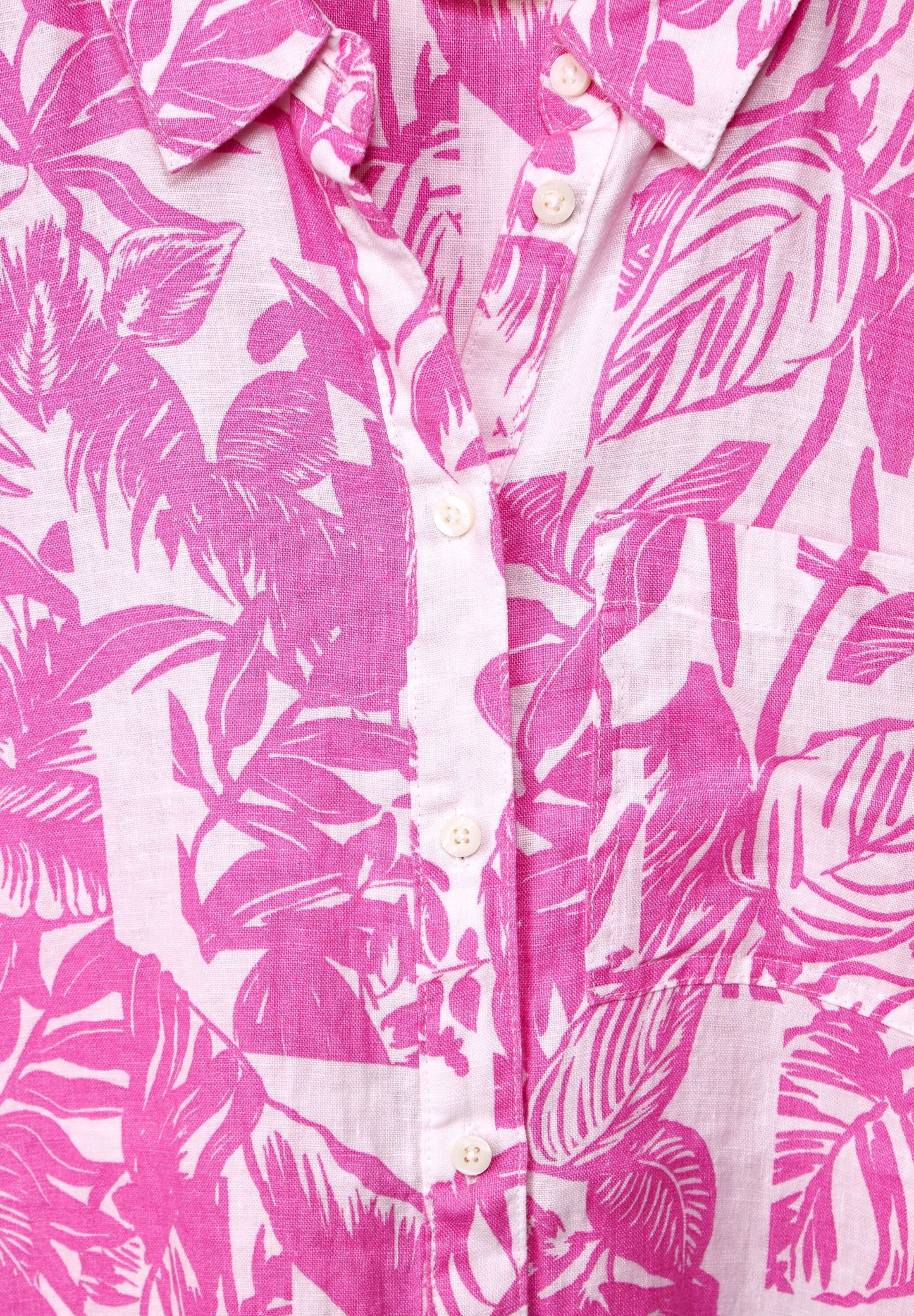 STREET ONE Blousejurken Blousejurk Dames Pitaja Roze