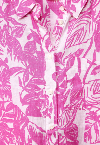 STREET ONE Blousejurken Blousejurk Dames Pitaja Roze