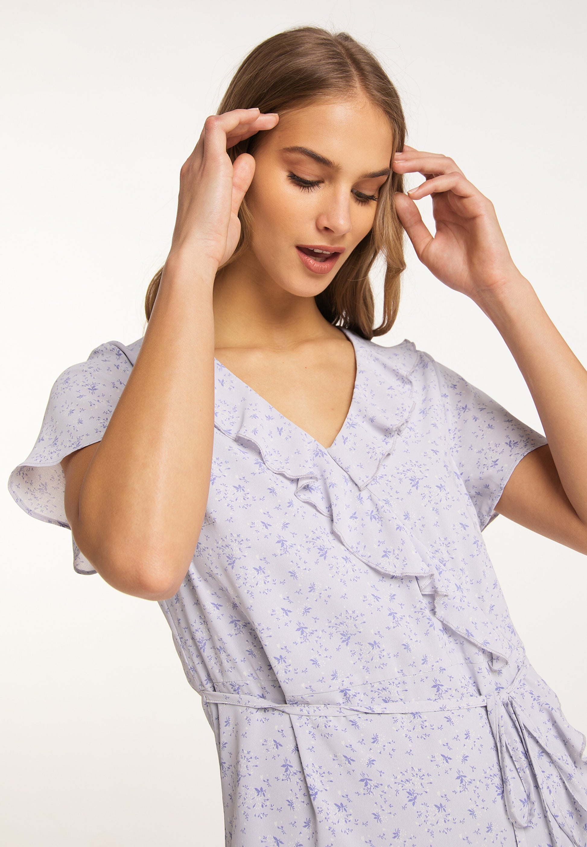 MyMO Zomerjurken Zomerjurk Dames Sering / Donkerlila