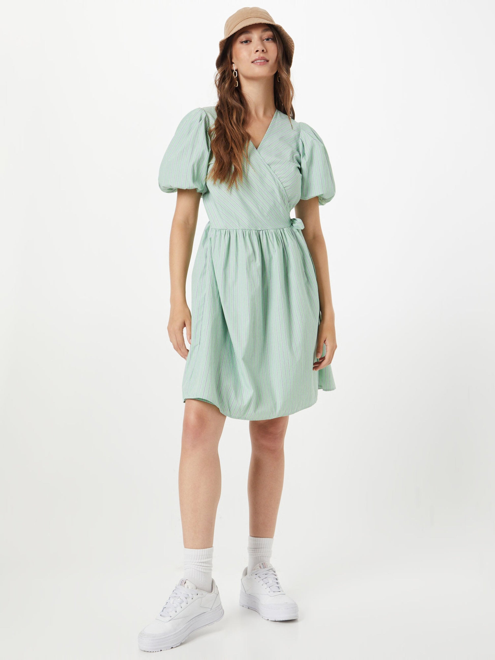  Zomerjurken Zomerjurk Carola Dames Pastelgroen