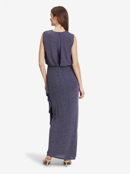 Vera Mont Avondjurken Avondjurk Dames Duifblauw