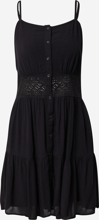 About You Zomerjurken Zomerjurk Hanni Dames Zwart