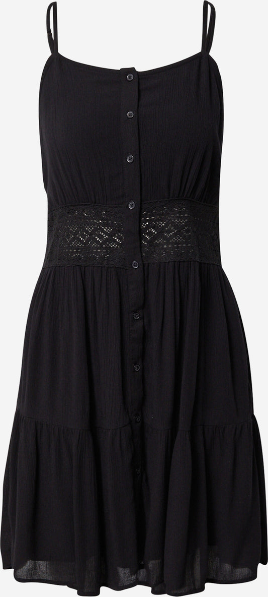 About You Zomerjurken Zomerjurk Hanni Dames Zwart