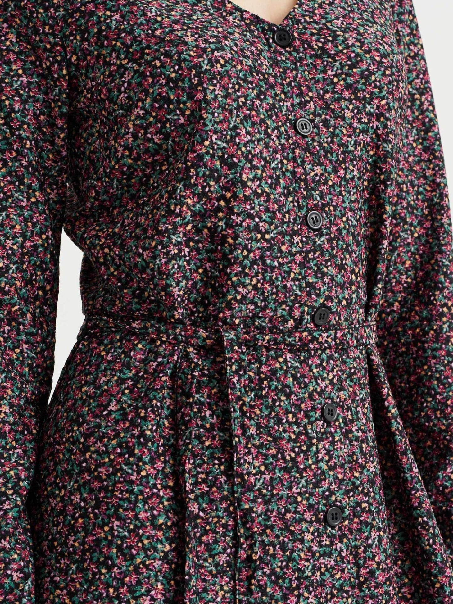 WE FASHION Blousejurken Blousejurk Dames Gemengde Kleuren