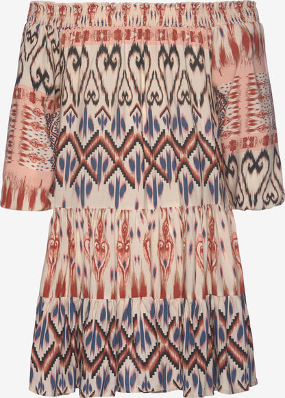 Buffalo Mini Jurken Jurk Dames Crème