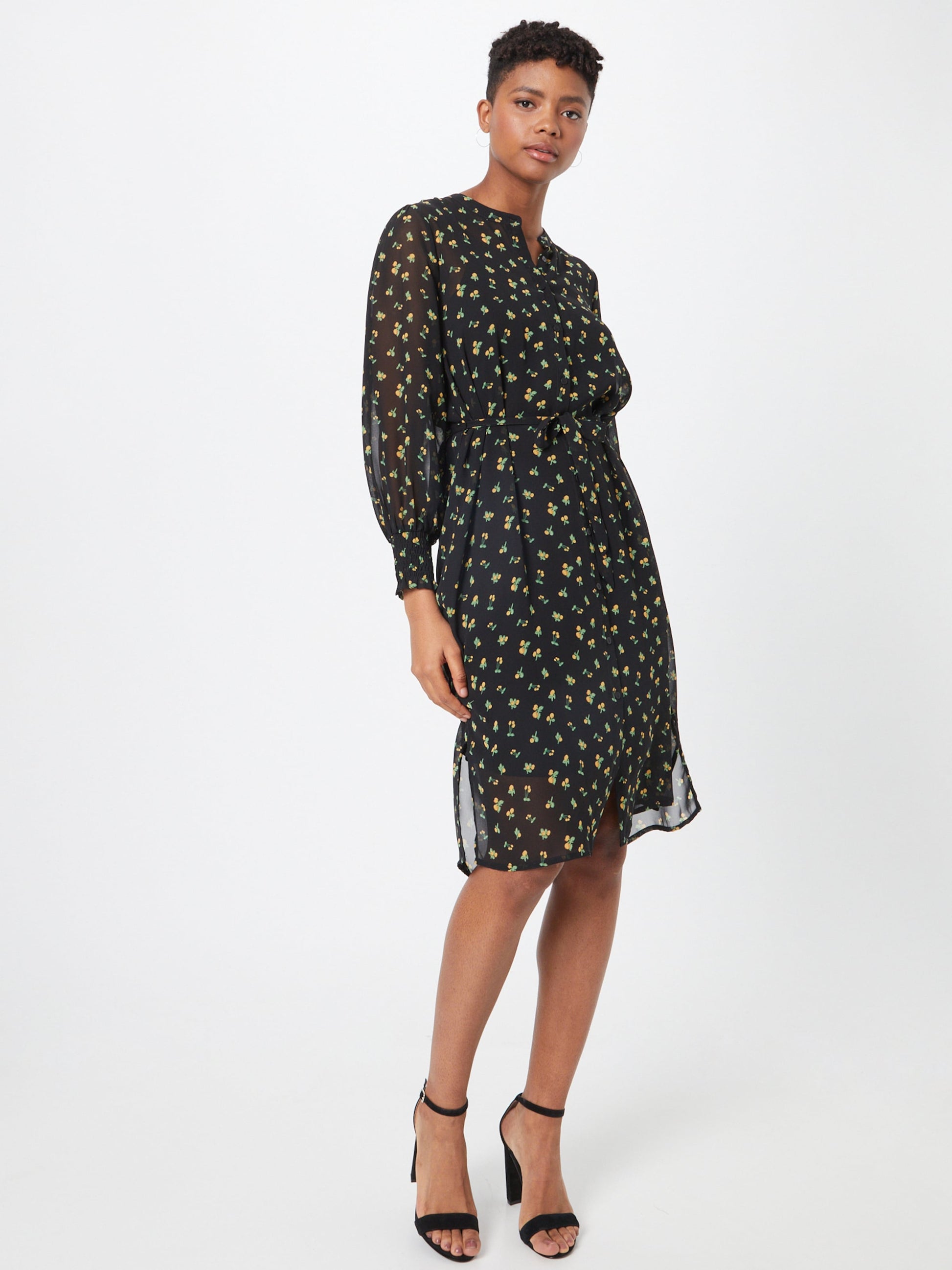 Moves Blousejurken Blousejurk Tansa Dames Zwart