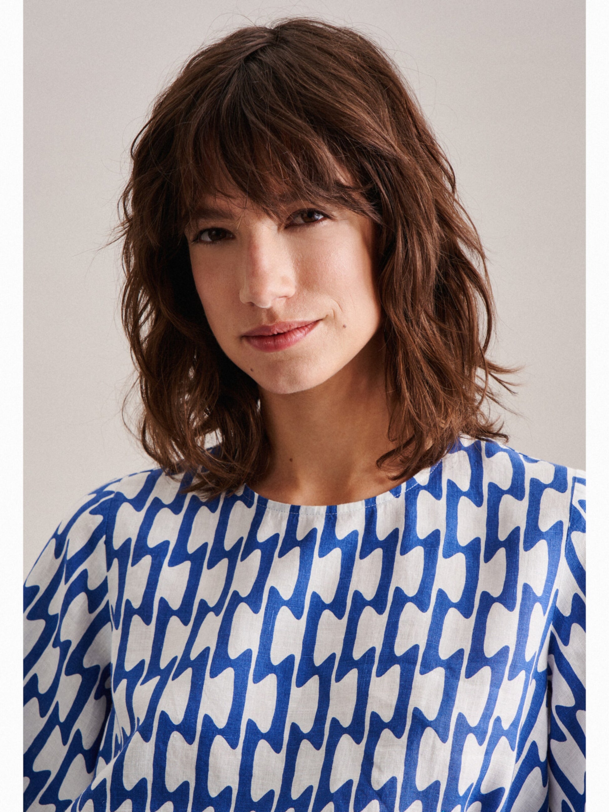Seidensticker Midi Jurken Jurk Schwarze Rose Dames Blauw