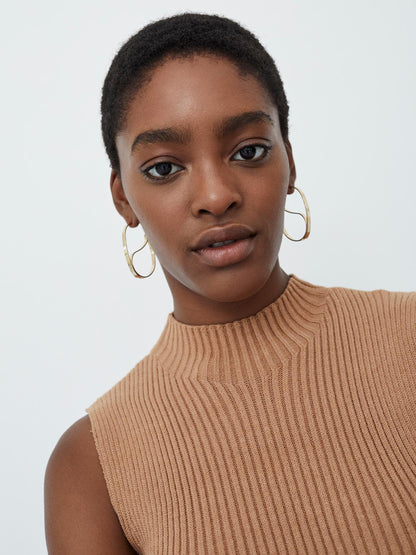  Midi Jurken Jurk Nia Dames Camel