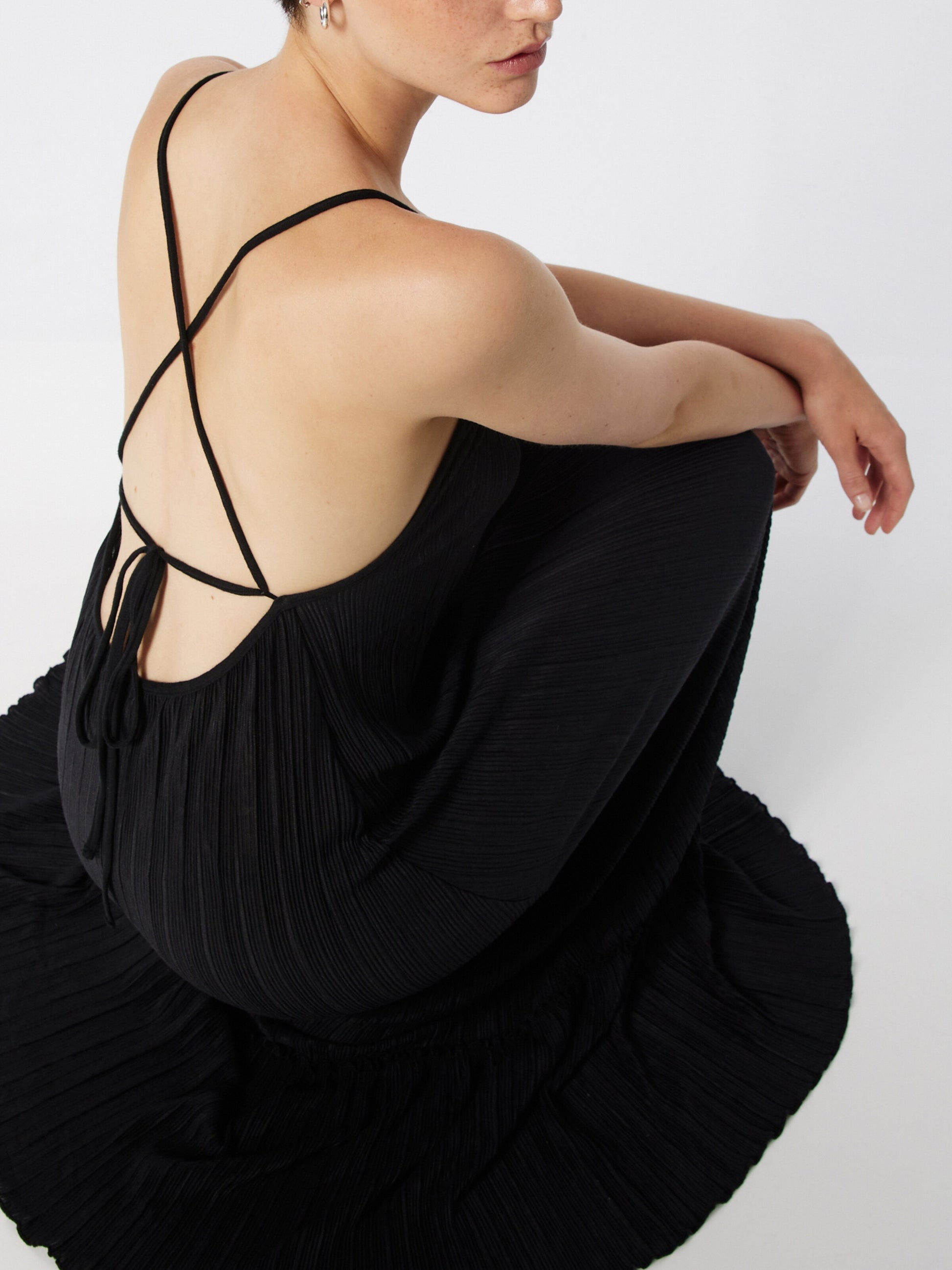 Gina Tricot Zomerjurken Zomerjurk Mira Dames Zwart