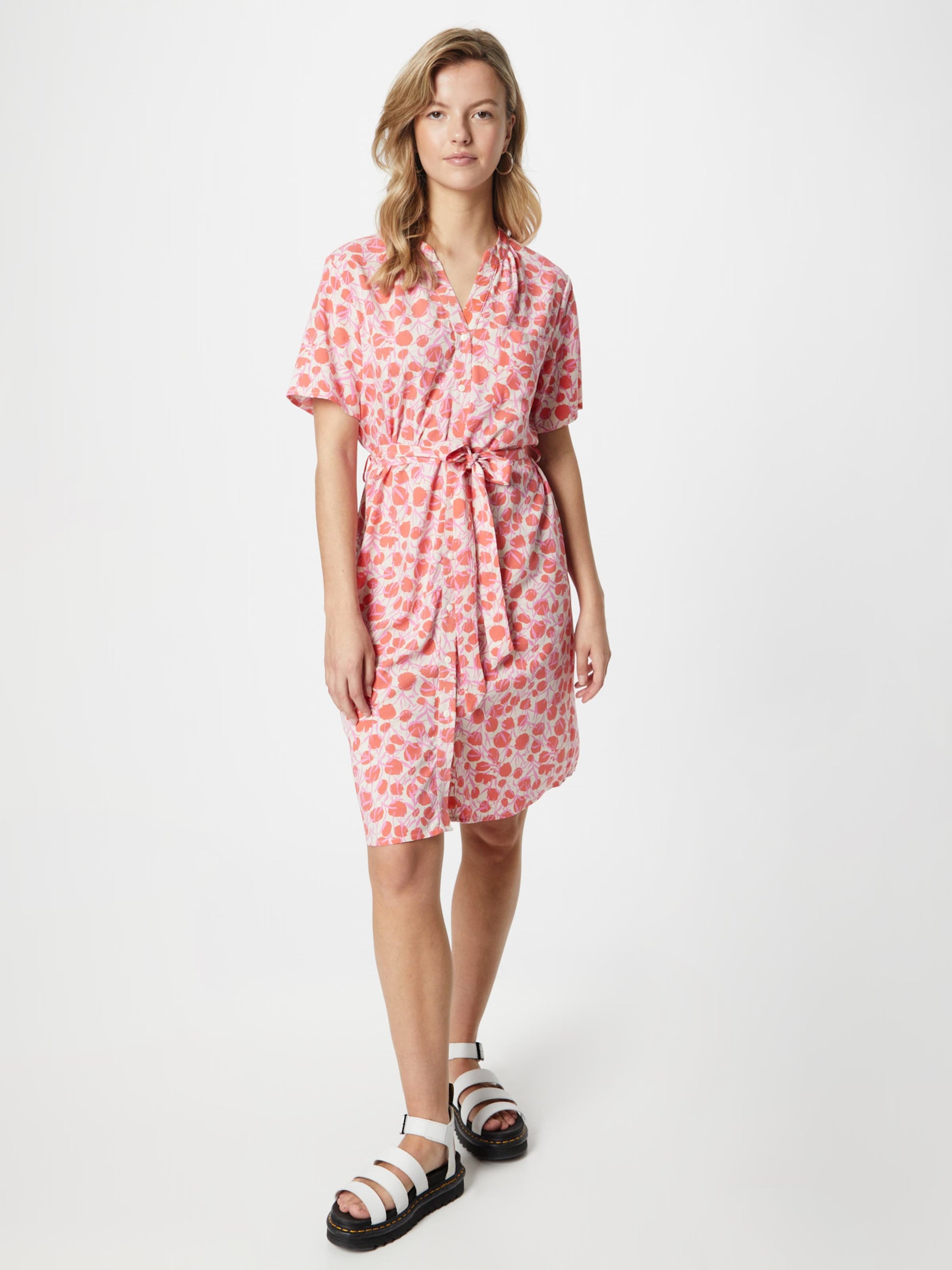Object Blousejurken Blousejurk Ema Elise Dames Koraal