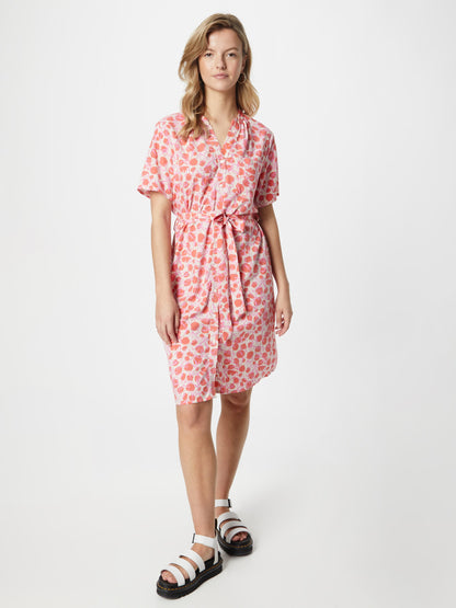 Object Blousejurken Blousejurk Ema Elise Dames Koraal
