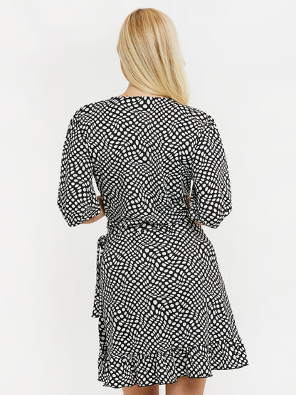 Threadbare Zomerjurken Zomerjurk Skye Dames Zwart