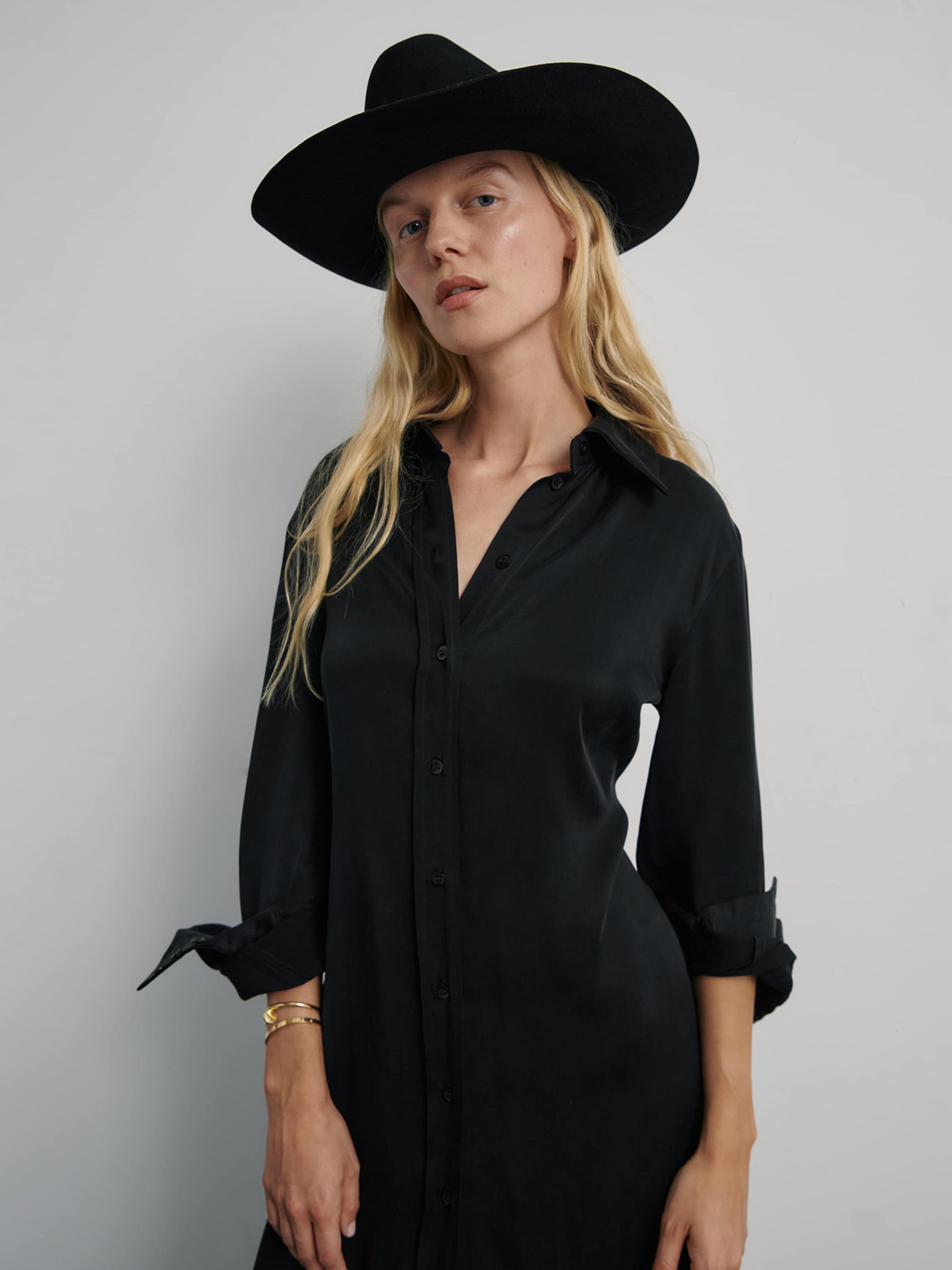  Blousejurken Blousejurk Grace Dames Zwart