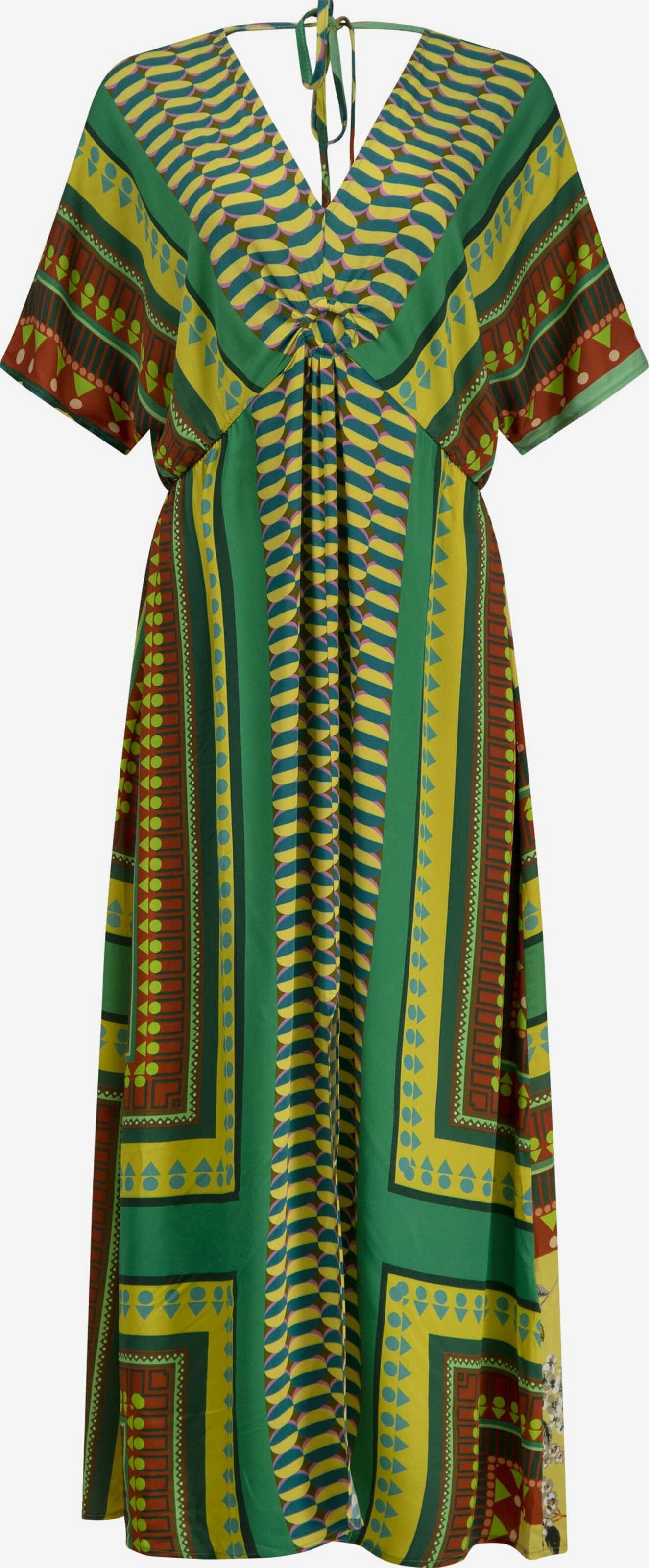 October Maxi Jurken Jurk Dames Groen
