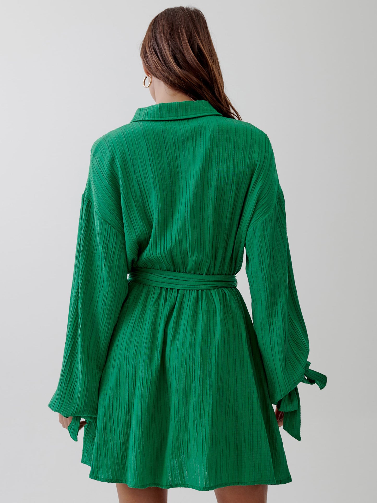 Tussah Blousejurken Blousejurk TANA Dames Groen