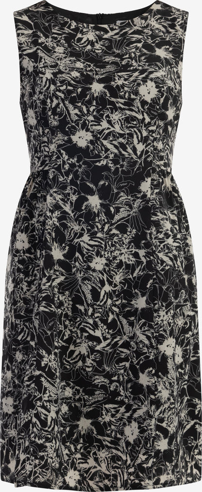 Usha Mini Jurken Jurk Dames Zwart