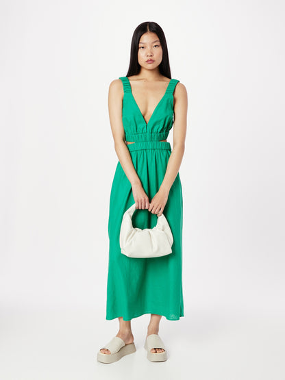 Minkpink Maxi Jurken Jurk VIRGO Dames Groen