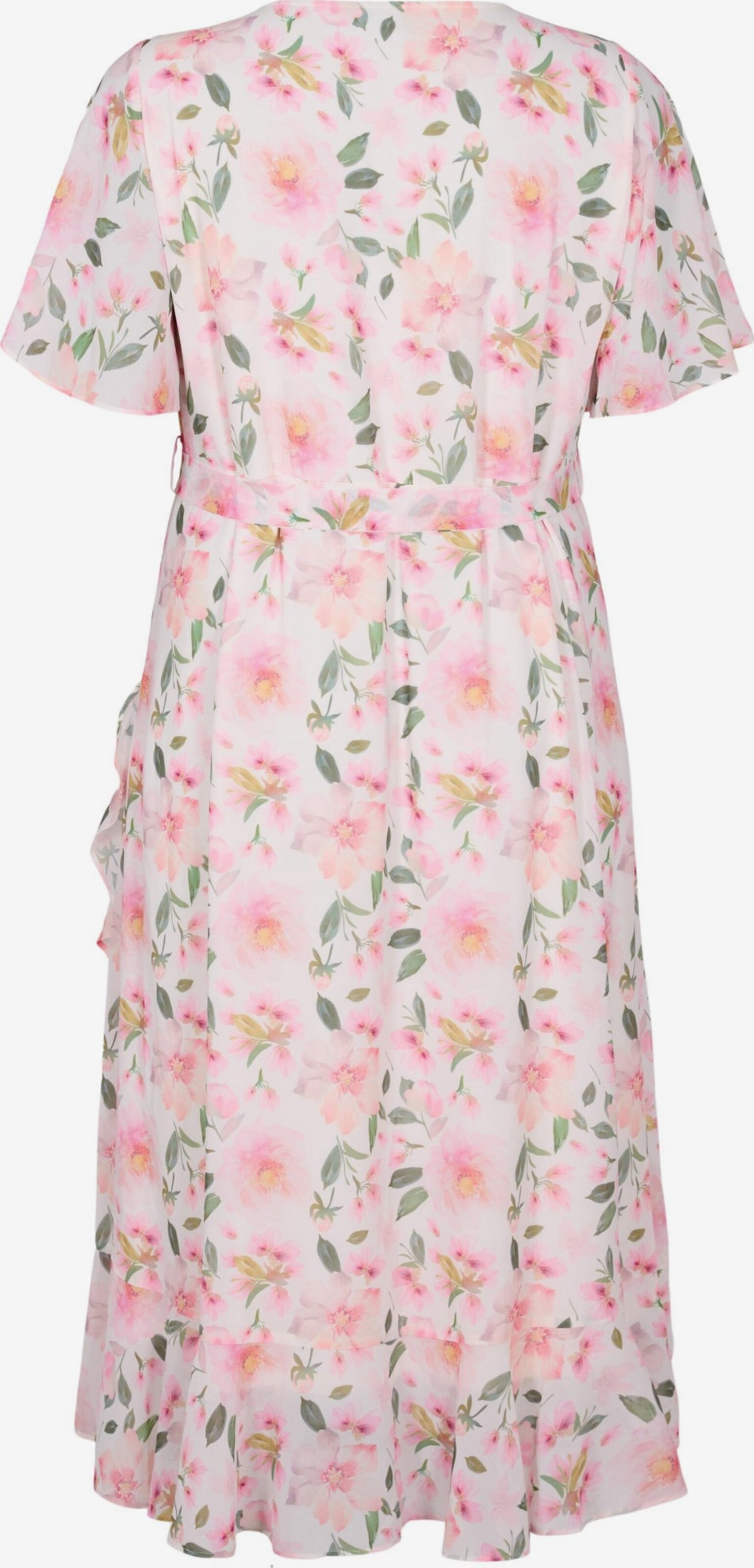 Zizzi Maxi Jurken Jurk NICOLE Dames Rosa
