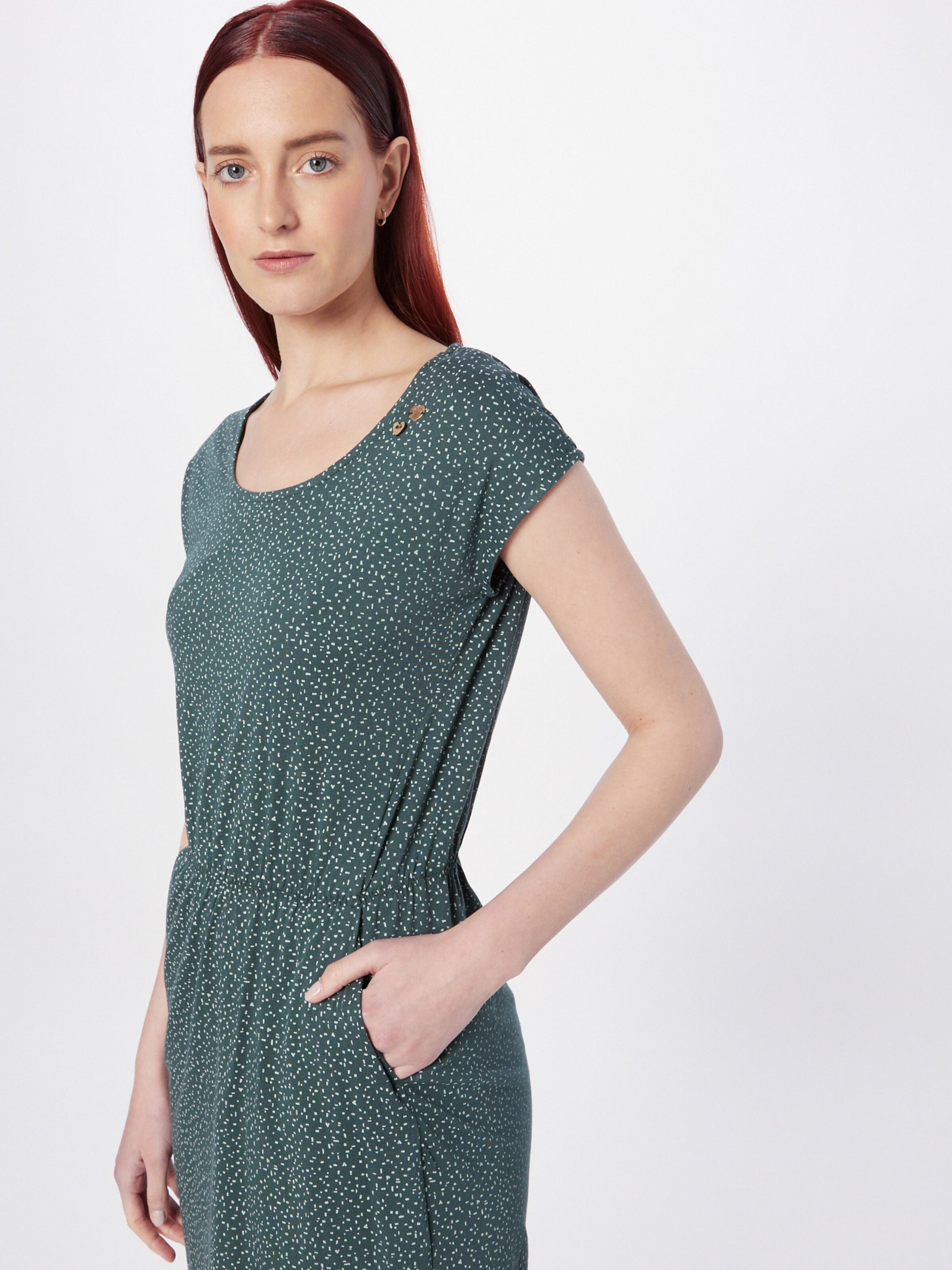 Ragwear Zomerjurken Zomerjurk LILITHE Dames Donkergroen