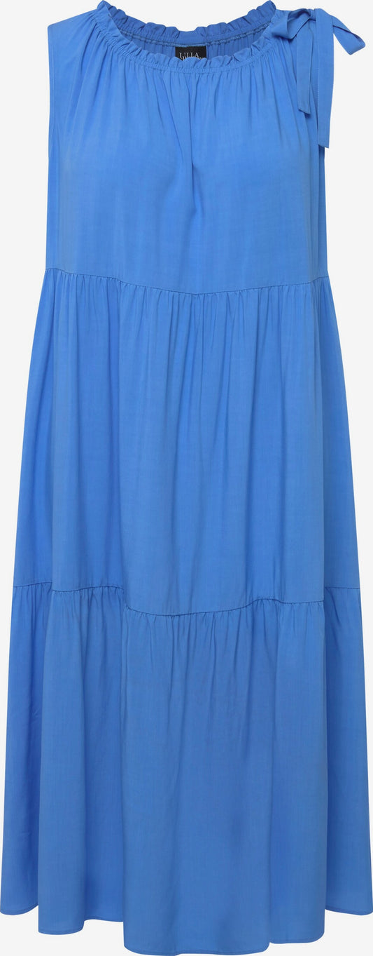 Ulla Popken Zomerjurken Zomerjurk Dames Blauw