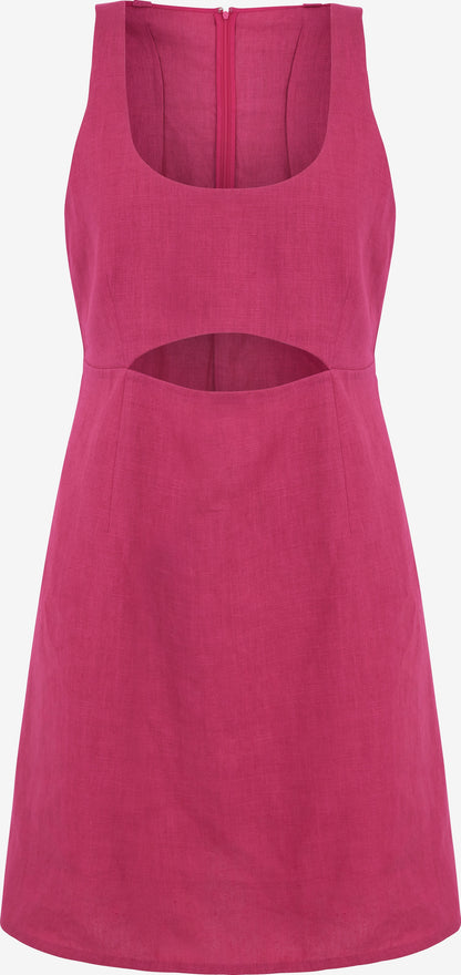  Mini Jurken Jurk Hanna Dames Fuchsia