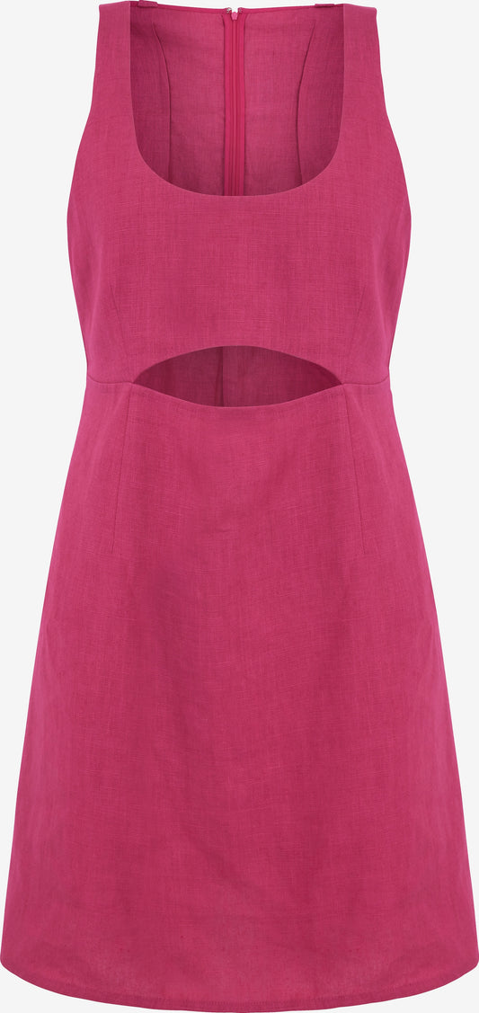  Mini Jurken Jurk Hanna Dames Fuchsia