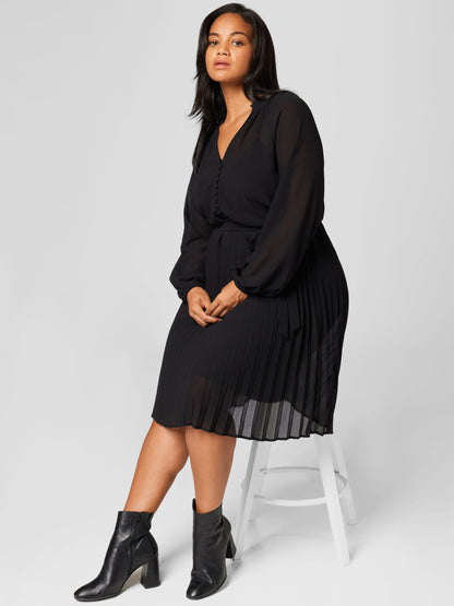  Blousejurken Blousejurk Jenny Dames Zwart