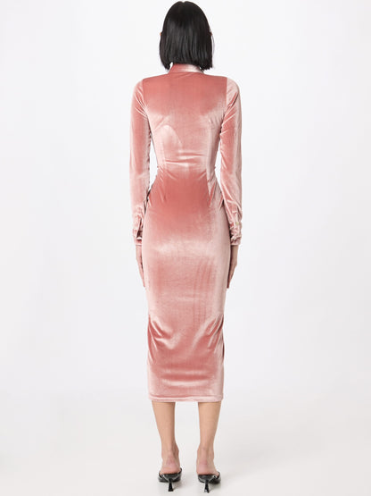  Blousejurken Blousejurk Dames Oudroze