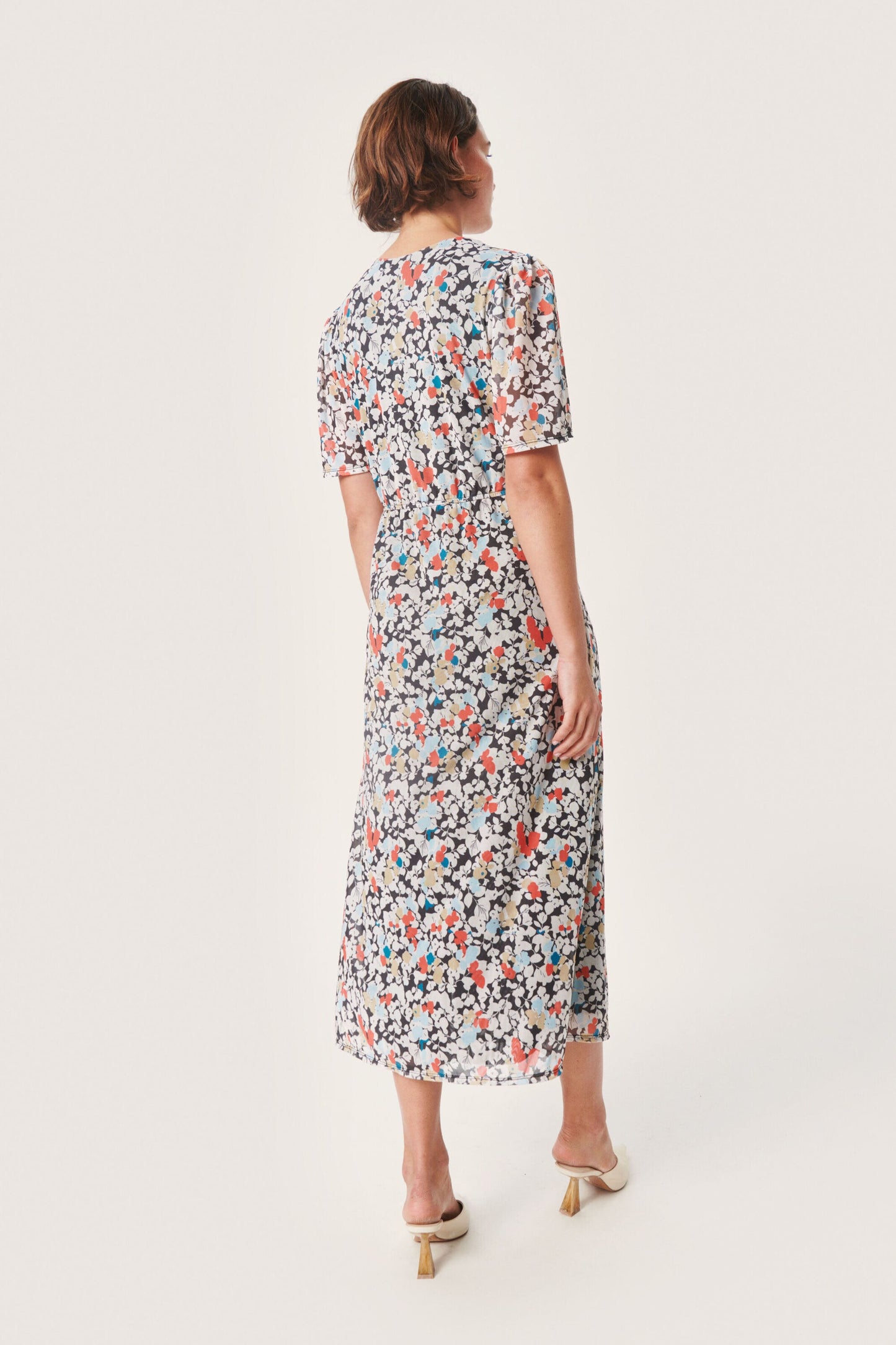 Soaked In Luxury Maxi Jurken Jurk Lotte Dames Wit