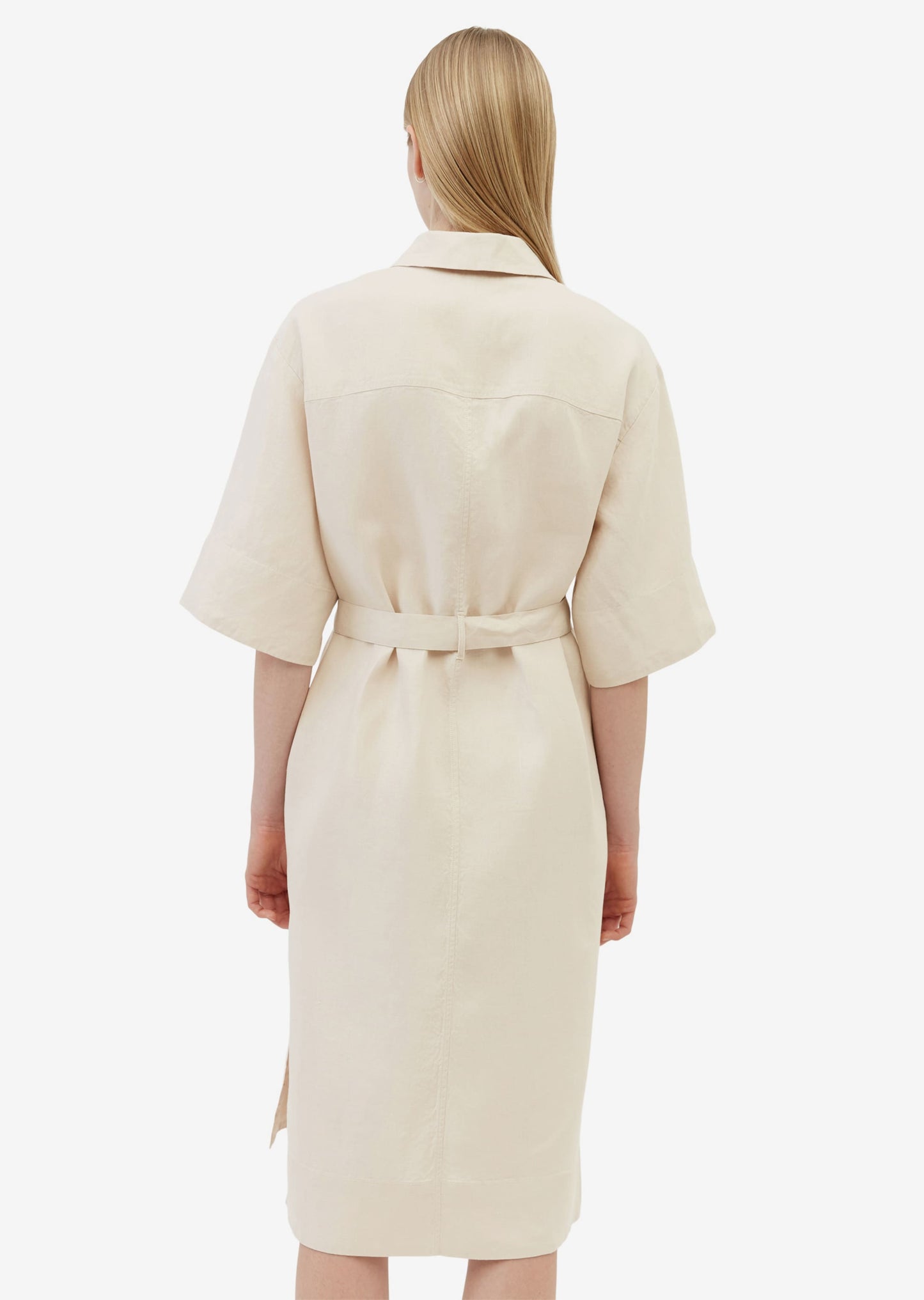 Marc O'Polo Blousejurken Blousejurk Dames Crème