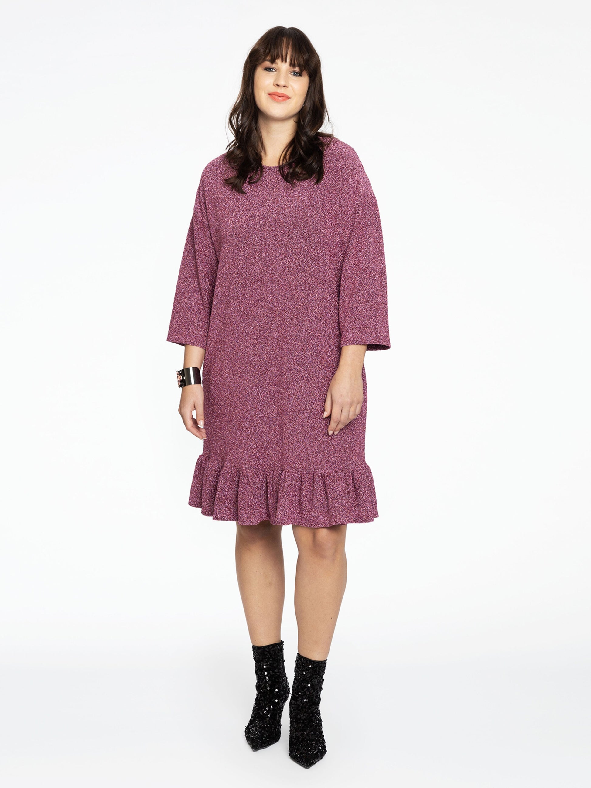  Mini Jurken Jurk SPARKLE Dames Pink / Donkerroze / Roze Gemêleerd