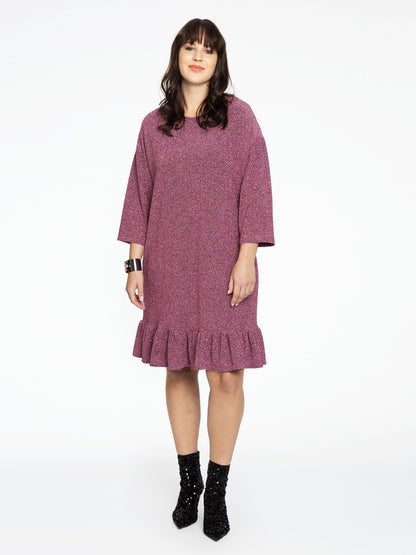  Mini Jurken Jurk SPARKLE Dames Pink / Donkerroze / Roze Gemêleerd