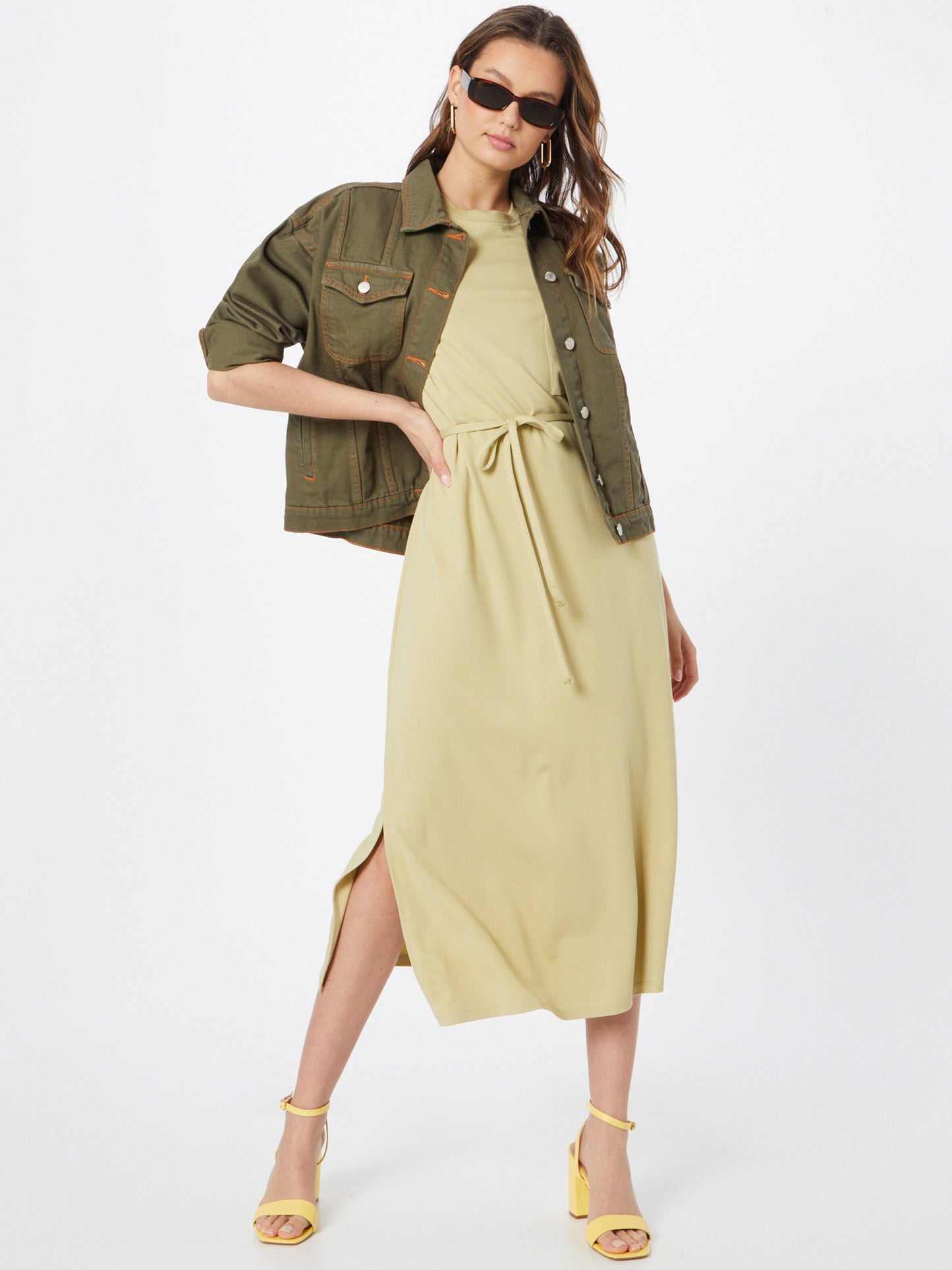 Tom Tailor Maxi Jurken Jurk Dames Riet