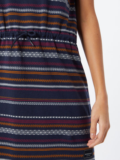 Iriedaily Zomerjurken Zomerjurk Caipini Dames Navy
