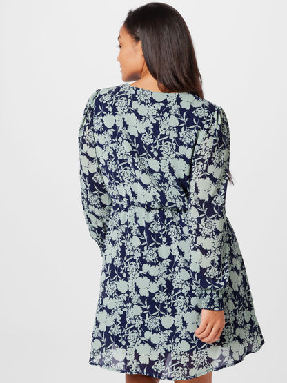  Mini Jurken Jurk Luzia Dames Donkerblauw / Gemengde Kleuren