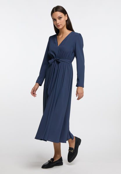 RISA Maxi Jurken Jurk Dames Marine