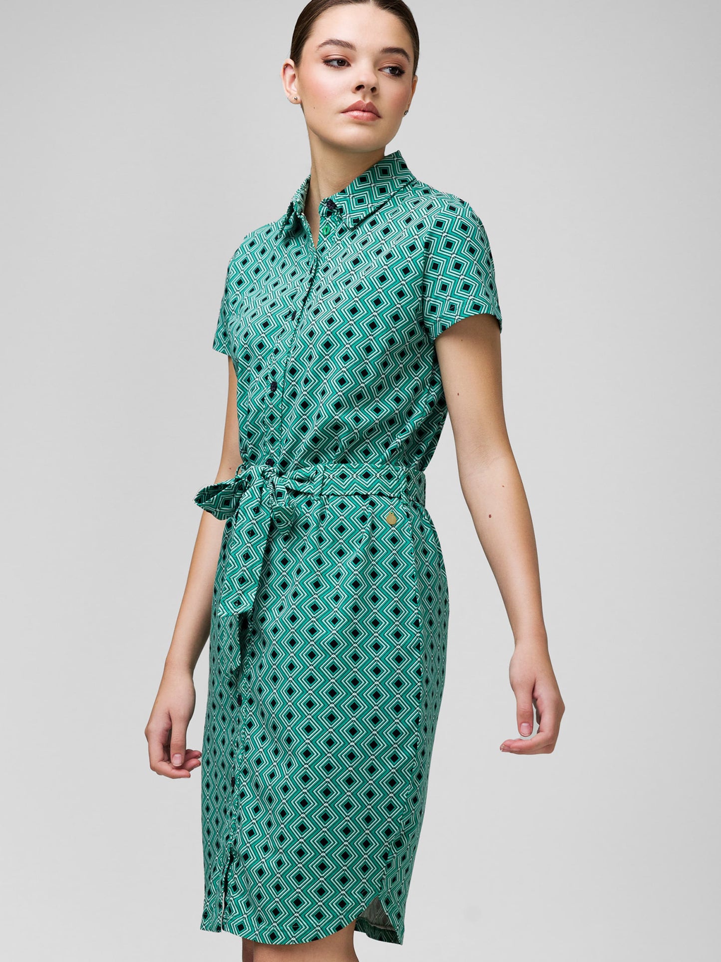  Blousejurken Blousejurk Iggin Me Dames Jade Groen