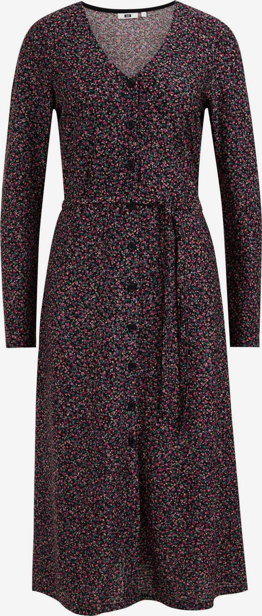 WE FASHION Blousejurken Blousejurk Dames Gemengde Kleuren