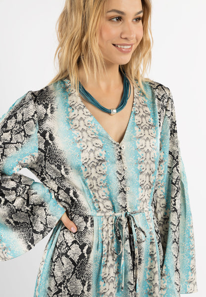 IZIA Strandjurkjes Strandjurk Dames Aqua