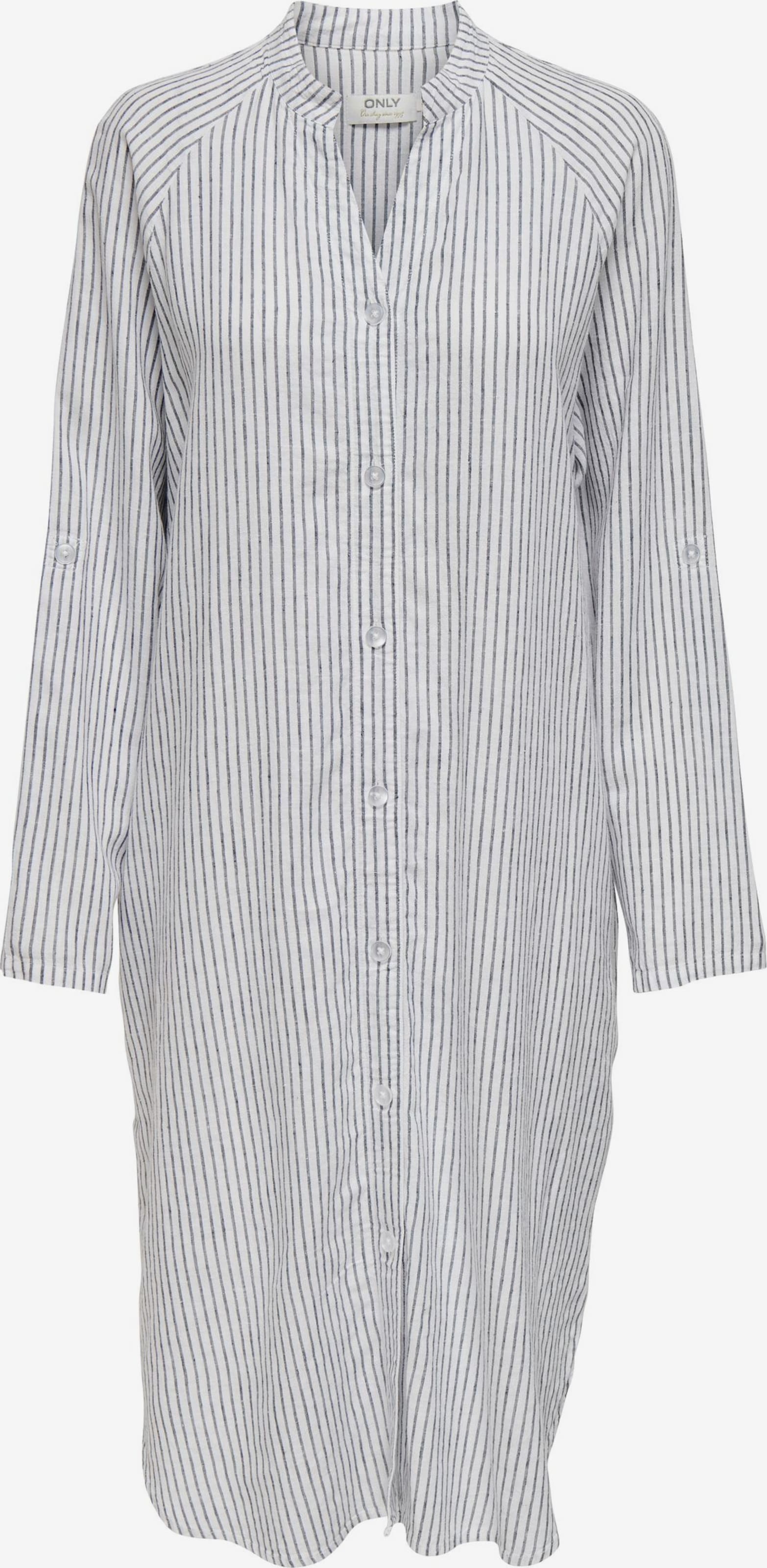 ONLY Blousejurken Blousejurk Linette Dames Wit