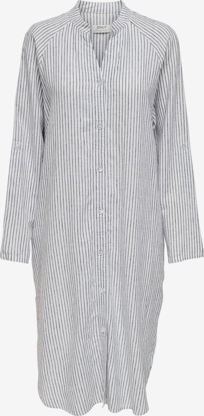 ONLY Blousejurken Blousejurk Linette Dames Wit
