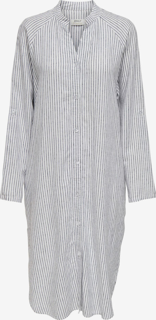 ONLY Blousejurken Blousejurk Linette Dames Wit