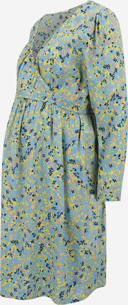 Mamalicious Mini Jurken Jurk Renne Dames Lichtblauw