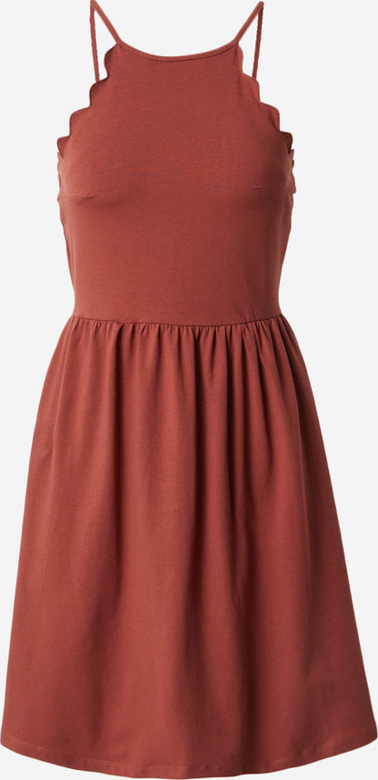 ONLY Zomerjurken Zomerjurk AMBER Dames Roestbruin