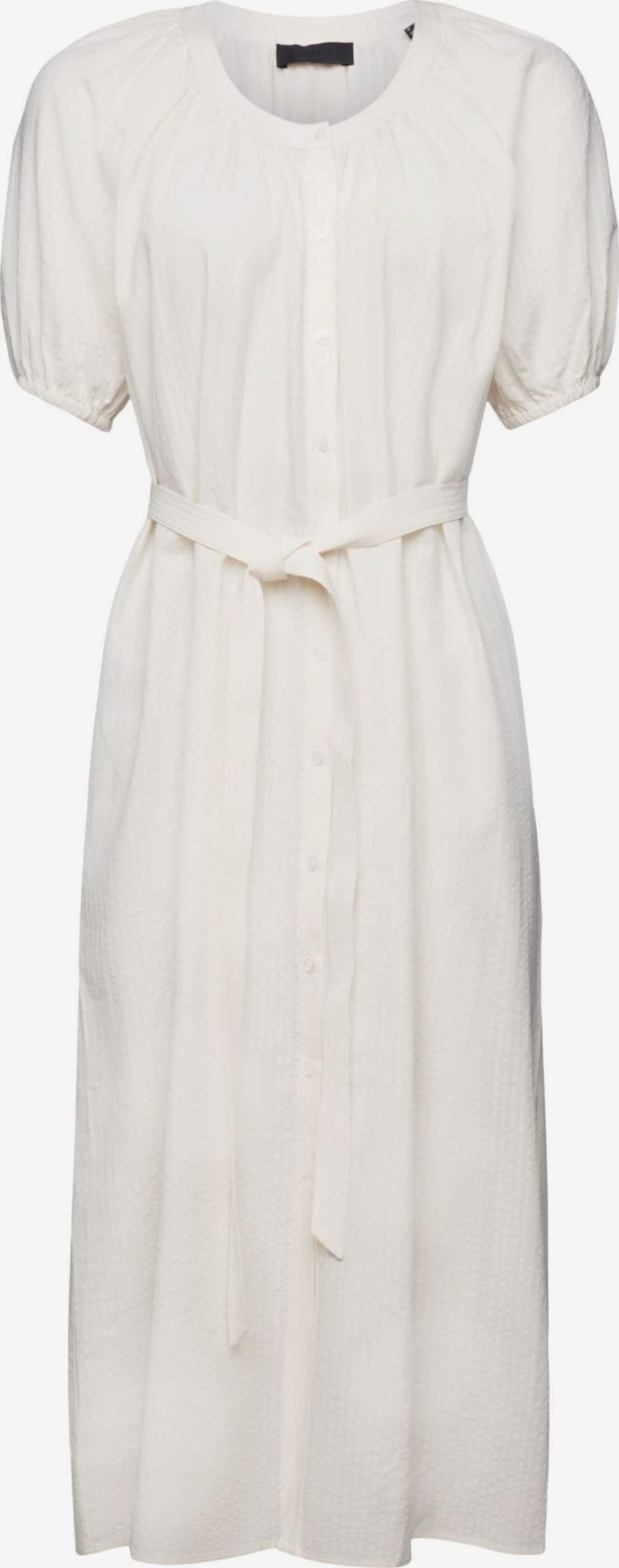 ESPRIT Blousejurken Blousejurk Dames Wit