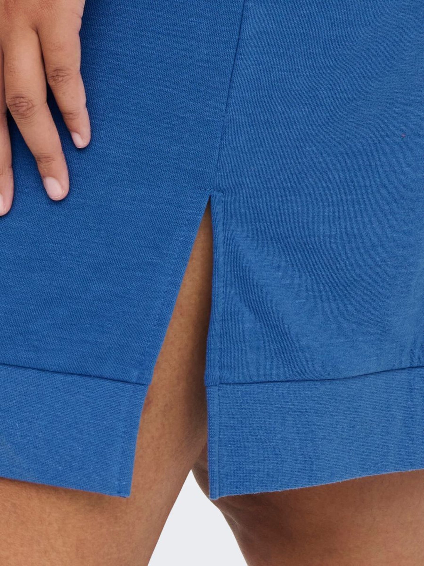 ONLY CARMAKOMA Mini Jurken Jurk Dames Blauw
